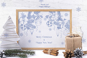 Christmas Hand drawn Vector set, an Object Illustration by ON_lineart_store (Thumbnail 10 of 10)