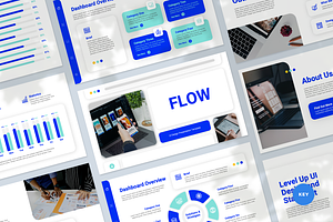 UI Design Keynote Template, a Presentation Template by Flat Icons