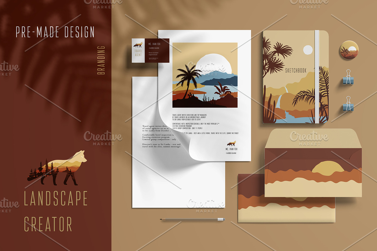 Landscape Creator Kit, an Object Graphic by Polli Deeva (Photo 9 of 13)
