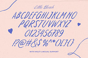 Little Bleach Handwritten Font Duo, a Handwritten Font by Letterhend Studio (Thumbnail 5 of 9)