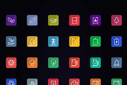 1500+ Flat Icons - Line Icons, an Outline Icon by FlatLineIcons (Thumbnail 6 of 21)