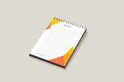 Notebook Mockup, a Books & Magazine Mockup by getproject (Thumbnail 1 of 2)