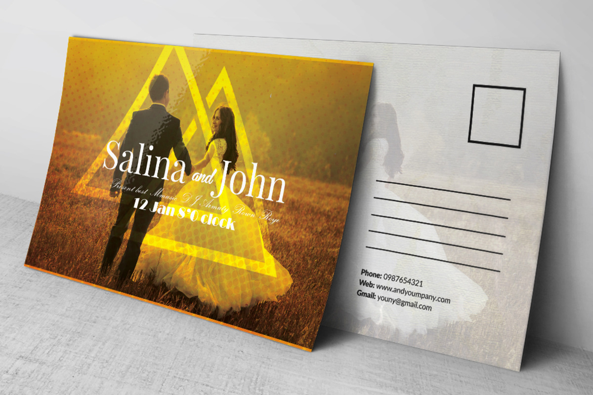Save The Date Postcard, an Invitation Template by Business Flyers (Photo 3 of 3)