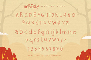 Amberly - Display Font