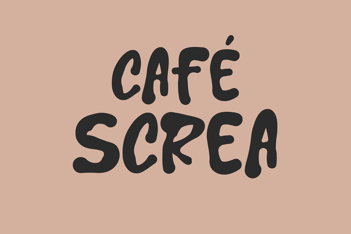 Korema Bold Raw Tribal Display Font, a Handwritten Font by Maulana Creative (Photo 3 of 7)