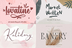 Big Sale - Font Bundle 2023