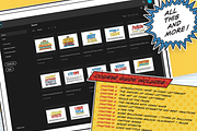 Comic Lettering Masterclass-Adobe, a Templates & Theme by Serkworks Art Labs (Thumbnail 13 of 14)
