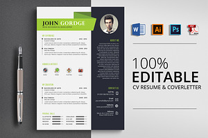 CV Resume 4 Format