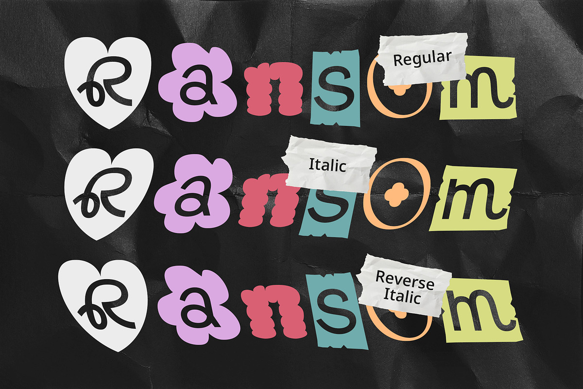 CS Anika – Collage Font, a Sans Serif Font by Craft Supply Co. (Photo 2 of 8)