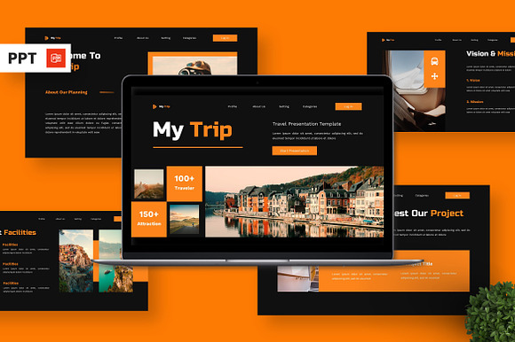 My trip - Travel Powerpoint preview 7