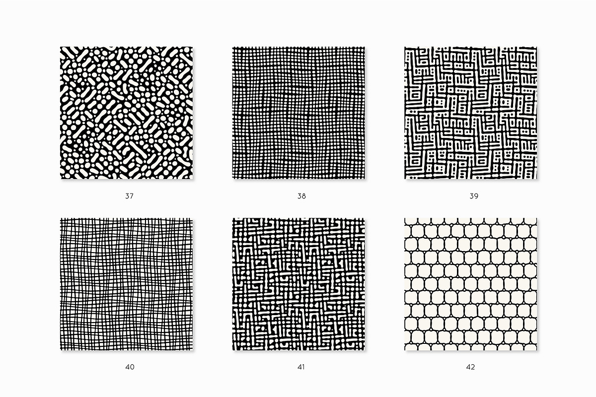Abstract Seamless Patterns Bundle, a Pattern Graphic by Curly_Pat (Photo 9 of 12)