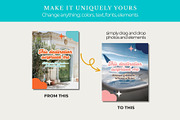 Retro Travel Agent Instagram, a Social Media Template by Anna Design Studio (Thumbnail 6 of 11)