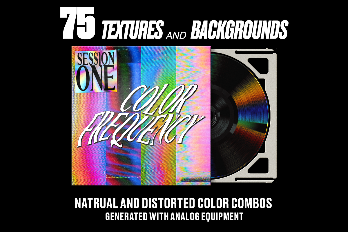 75 Glitch Backgrounds -COLOR_FREQNCY, a Texture Graphic by Zomb (Photo 2 of 5)