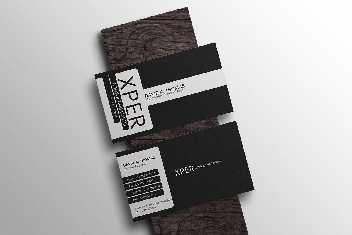 Personal Business Card, a Business Card Template by Nevada63