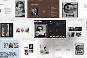 Nusa Brand Portfolio Presentation, a Presentation Template by Studio Artisan (Thumbnail 2 of 14)