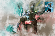 Splash Watercolor Photoshop Action, an Action Add-On by AndriyFM (Thumbnail 13 of 15)