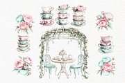 Afternoon Tea, Girls Tea Party, an Object Graphic by Invite to Clipart (Thumbnail 4 of 7)