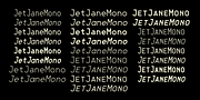 JetJaneMono, a Sans Serif Font by Ingrimayne Type (Thumbnail 2 of 11)