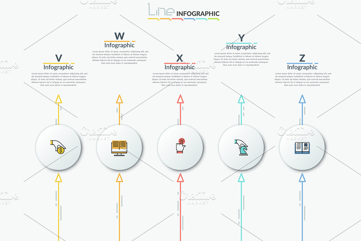 Line-X. Infographic Pack, a Presentation Template by Andrew Kras Design (Photo 22 of 23)
