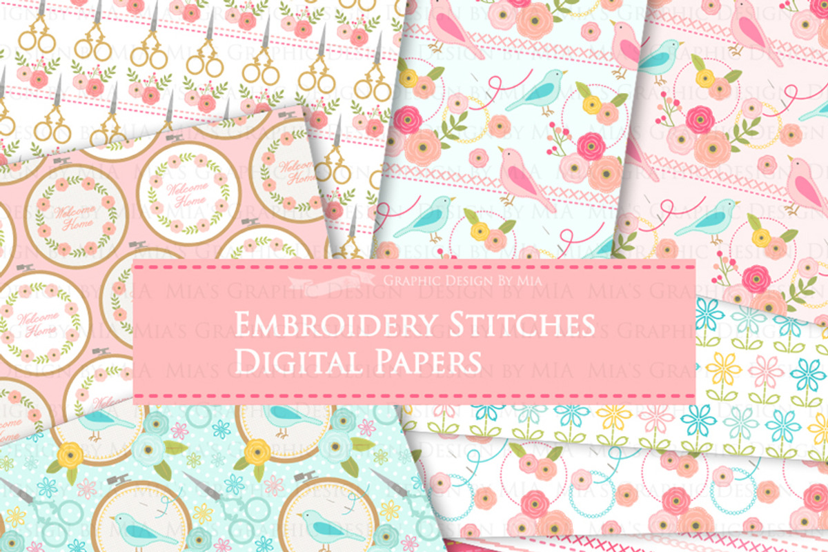 Sewing, Embroidery, Cross Stitches, an Illustration by Mia's Graphic Design (Photo 7 of 9)