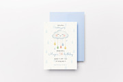 Cute Cloud Birthday Invitation, an Invitation Template by DijanaDesignShop (Thumbnail 4 of 4)