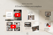 Youtuber Template Bundle Canva, a Presentation Template by HelloKarla (Thumbnail 7 of 8)