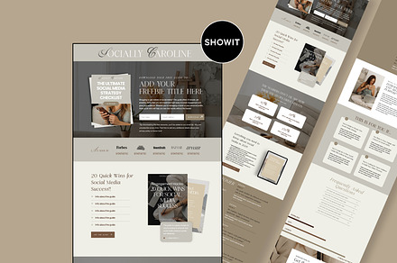 Lead Page Website Template, a Websites & App Template by Field Digital
