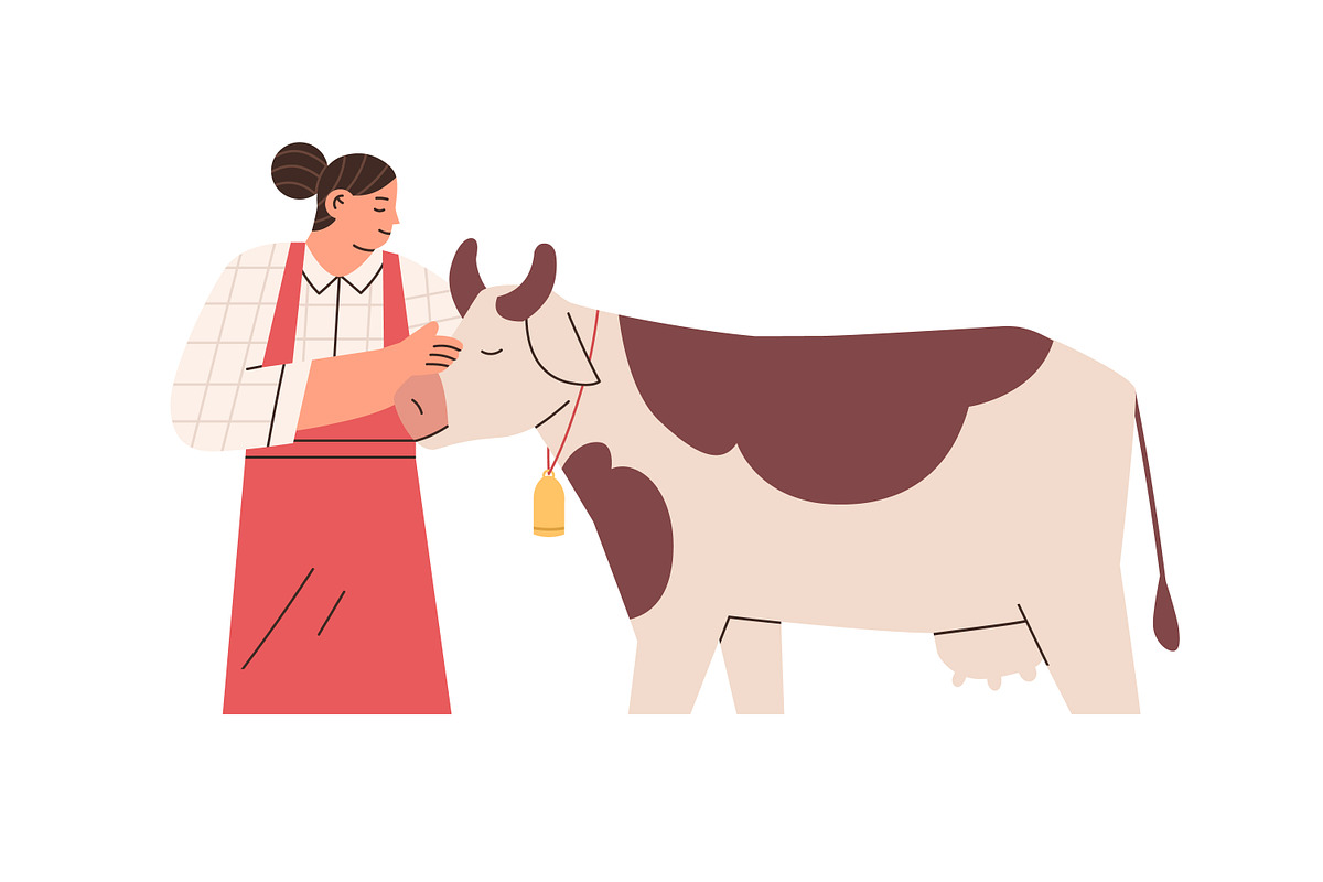 Farmers or agricultural workers set, a Person Illustration by Good Studio (Photo 4 of 5)
