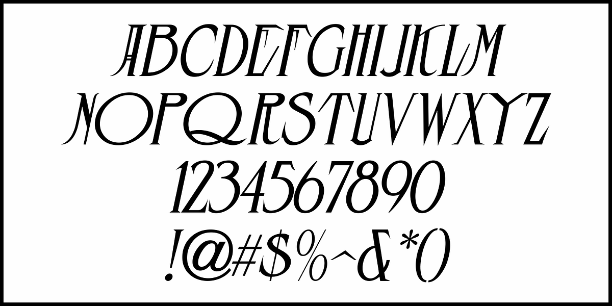 Elegant Showcard JNL, a Serif Font by Jeff Levine Fonts (Photo 5 of 5)