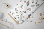 Watercolor Baby Toys & Alphabet, an Object Graphic by Ana-Sakuta (Thumbnail 15 of 21)