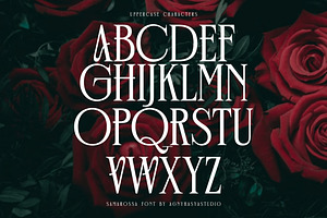 Samarossa - A Classic Display Serif