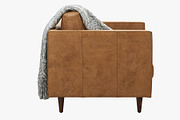 Briar Leather Chair brown and black, a Furniture 3D Model by 3dmitruk (Thumbnail 8 of 24)