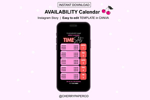 Instagram Story Canva Template