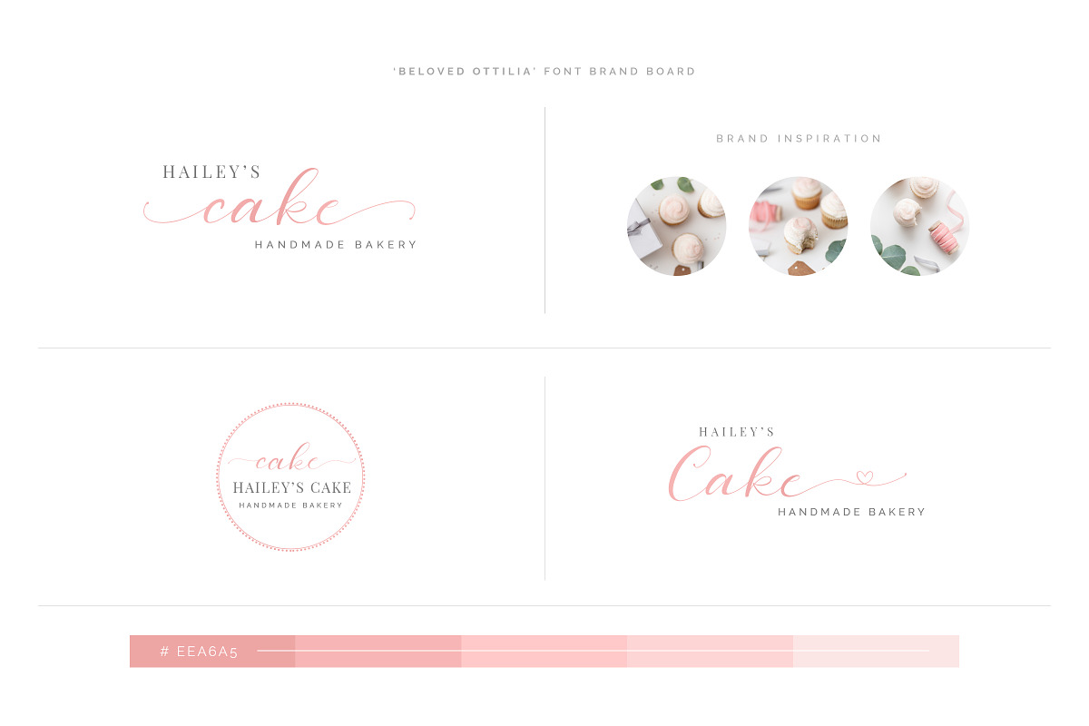 Beloved Ottilia Font + Free Logos, a Script Font by SNIPESCIENTIST (Photo 17 of 23)