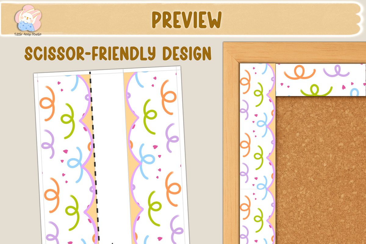 Playful Doodle Borders for Classroom preview 2