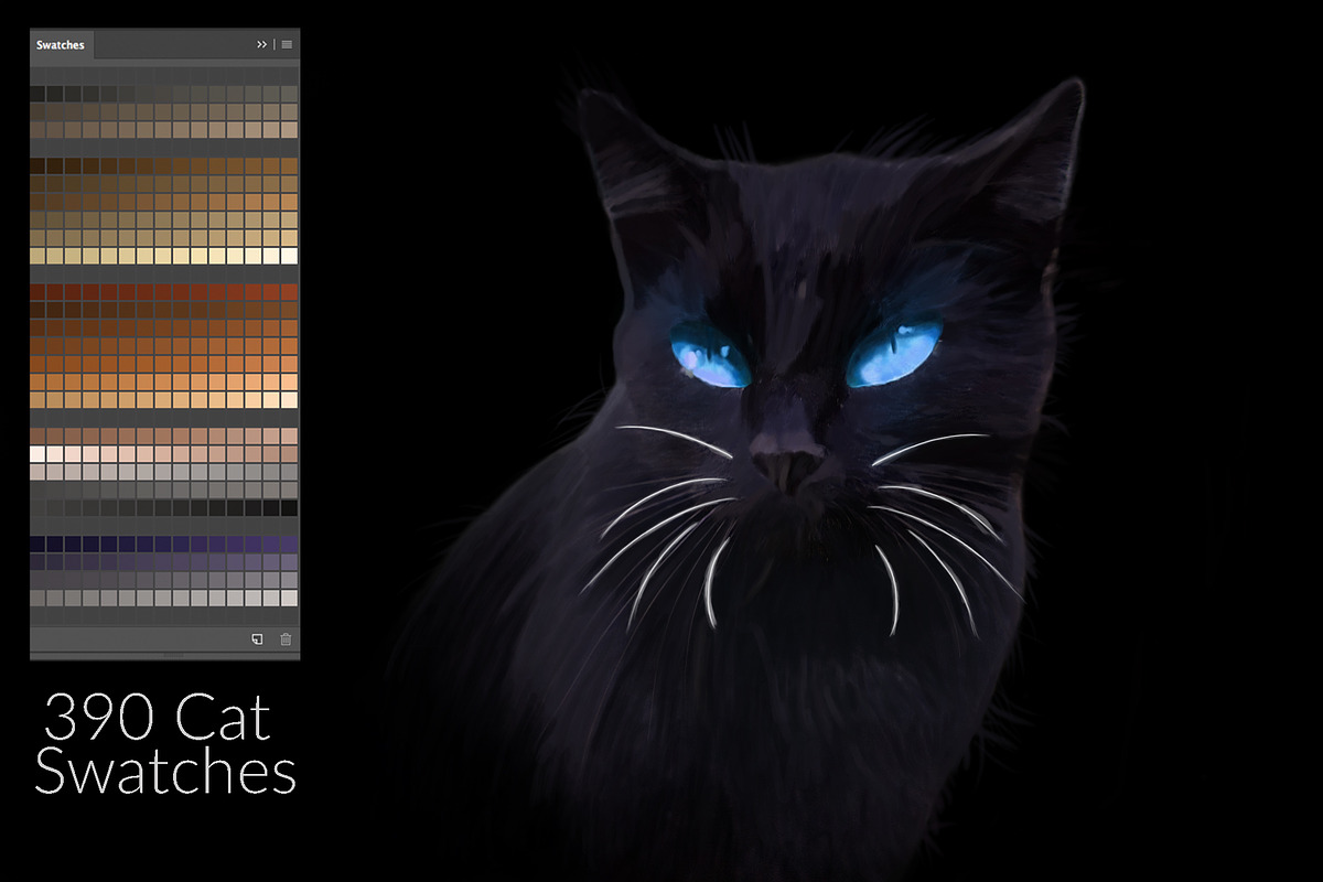 Cat Swatches, a Palette Add-On by PandoraDreams (Photo 1 of 2)