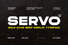 Servo - Bold Sans Serif