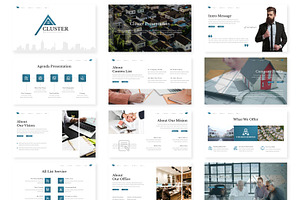 Cluster - Keynote Template
