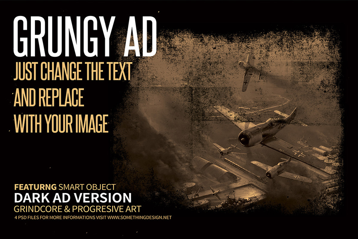 Grungy Posters & Ads preview 2