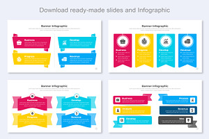 Banner Infographics Google Slide