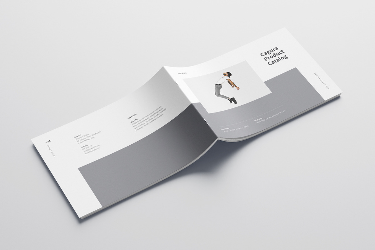 Cagura Brochure/Catalog, a Brochure Template by Meenom Templates (Photo 2 of 14)