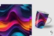 3D Fluid Gradient Digital Papers, a Pattern Graphic by Creative Store (Thumbnail 2 of 5)