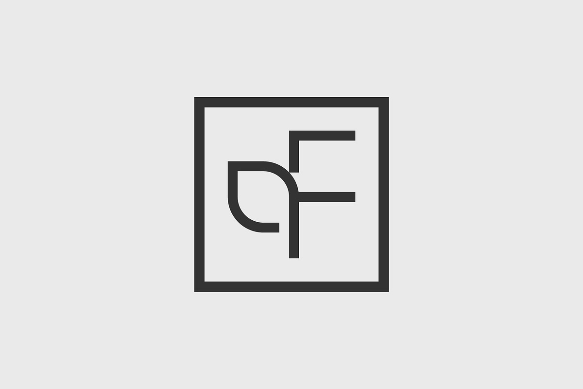 F leaf logo design inspiration, a Branding & Logo Template by tmts
