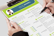 Professional Cv Resume, a Resume Template by designvillage (Thumbnail 8 of 12)