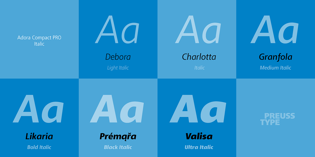 Adora PRO, a Sans Serif Font by preussTYPE (Photo 20 of 40)