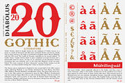 Diabolus - Serif Font Family, a Serif Font by Artistic & Unique (Thumbnail 6 of 14)