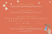 A Secret Garden font, a Sans Serif Font by annartdreams (Thumbnail 7 of 8)