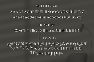 Merilia - Modern Serif Font