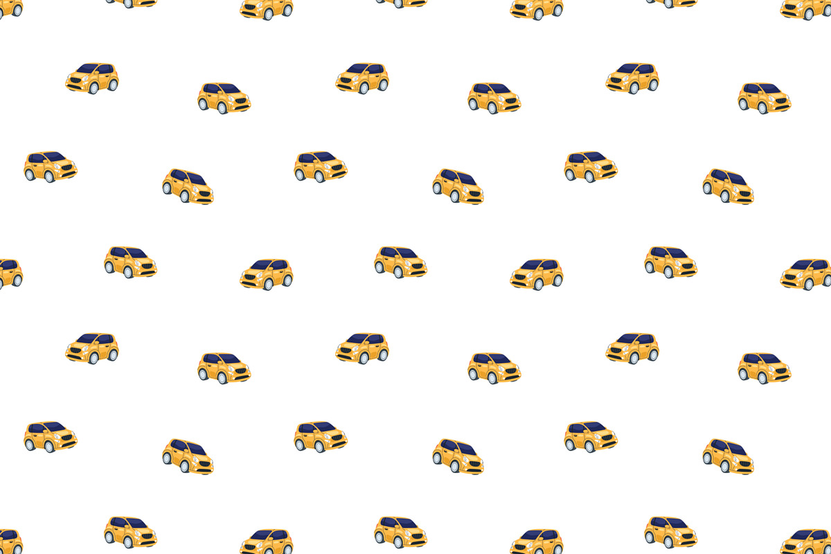 Passenger cars seamless patterns, a Pattern Graphic by Good Studio (Photo 3 of 6)