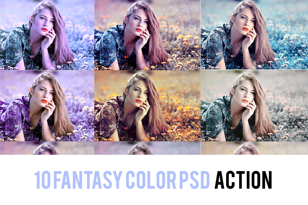 10 Fantasy Color Grading Action